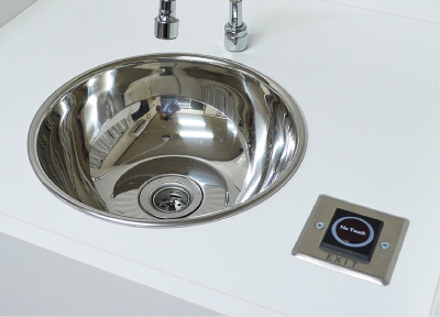 非接触スイッチ式水栓